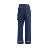 Darkpark Blue Cotton Jeans Denim